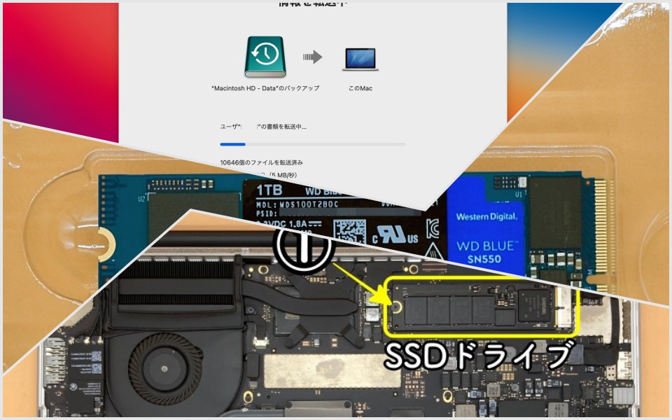 SSDドライブの交換で延命中のMacBook Pro13インチ2015